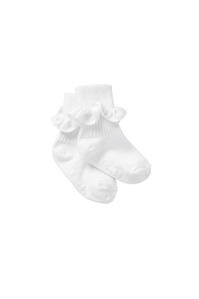 Bonds Party Ribbon Cuff White 2-4