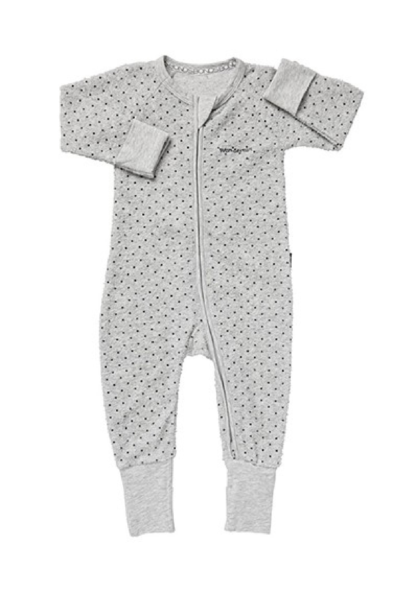 Bonds Zip Wondersuit Grey Star Size 0