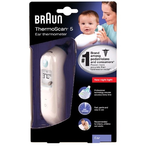 Braun Thermoscan Ear Thermometer 6030 image 0 Large Image