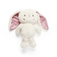 Jiggle & Giggle Beige Bunny Small Ultra Plush Baby/Children's Soft Toy 25cm, Soft Plush Toys