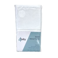 4Baby Mattress Protector Cot Standard 2 Pack