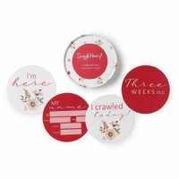 Snuggle Hunny Cockatoo & Mint Reversible Milestone Cards