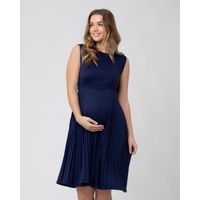 Ripe Maternity Heidi Nursing Knit Dress Pink Marle